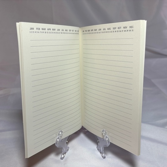 2/$30 Peter Pauper Press Tan Faux Leather Padded Portfolio with Notepad - Picture 8 of 11
